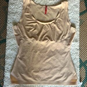 SPANX Beige Sleeveless Top